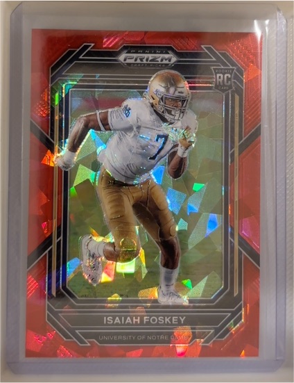 2023 Panini Prizm Draft Picks #183 Isaiah Foskey Rookie — front