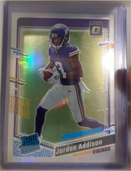2023 Donruss Optic #271 Jordan Addison — front