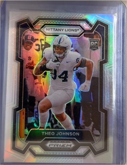 2024 Panini Prizm Draft Picks #150 Theo Johnson — front