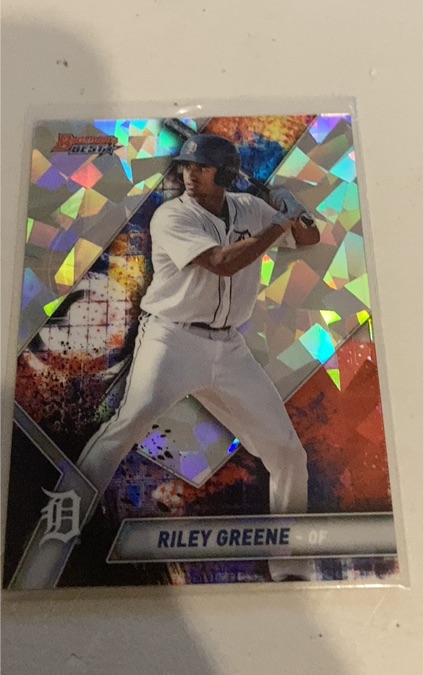 2019 Bowman's Best #TP-7 Riley Greene — front