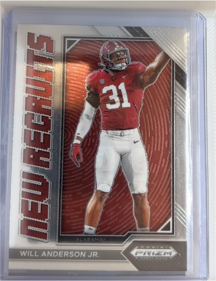 2023 Panini Prizm Draft Picks #NR-7 Will Anderson Jr. — front