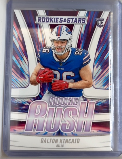 2023 Panini Rookies & Stars #RR-5 Dalton Kincaid Rookie Rush — front