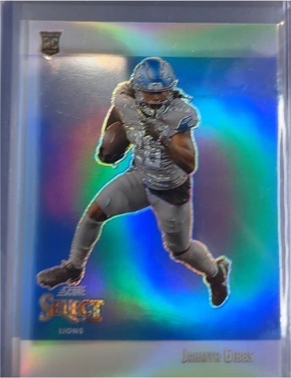 2023 Panini Select Score #Jahmyr Gibbs — front