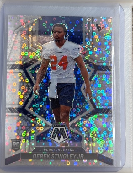 2022 Panini Mosaic #343 Derek Stingley Jr. — front