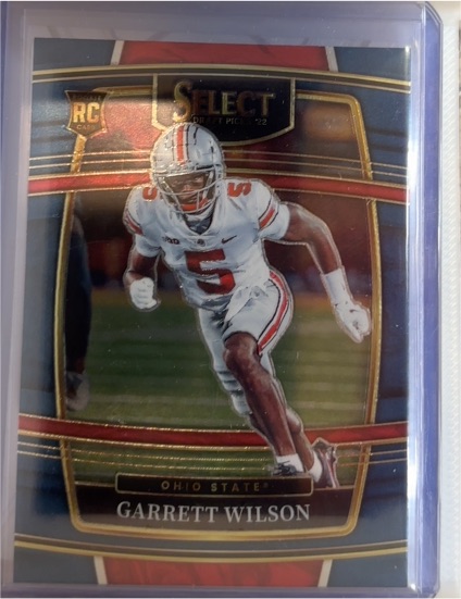2022 Panini Select Draft Picks #4 Garrett Wilson — front