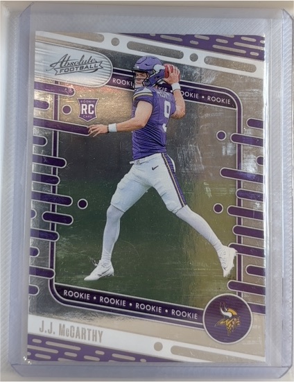 2024 Panini Absolute Football #110 J.J. McCarthy — front