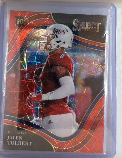 2022 Panini Select Draft Picks #113 Jalen Tolbert — front