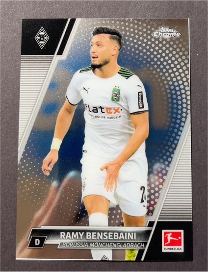 2021-22 Topps Chrome Bundesliga #79 Ramy Bensebaini — front