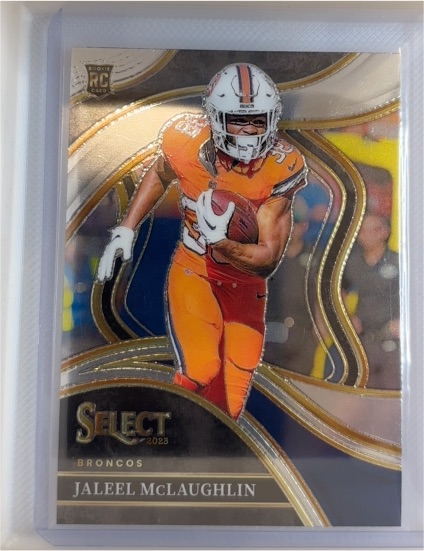 2023 Panini Select #265 Jaleel McLaughlin Denver Broncos — front