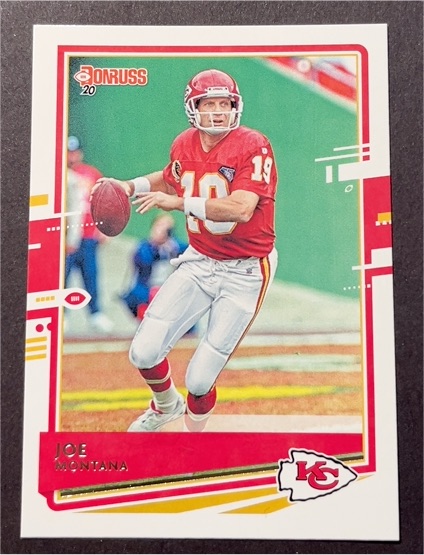 2020 Donruss #9 Joe Montana — front