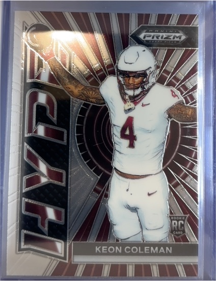 2024 Panini Prizm Draft Picks Hype #HP-KC Keon Coleman — front