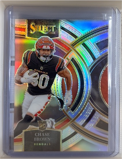 2023 Panini Select Premier Level #151 Chase Brown — front