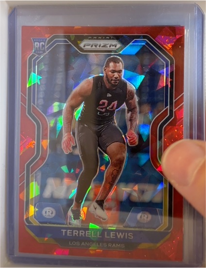 2020 Panini Prizm #378 Terrell Lewis — front