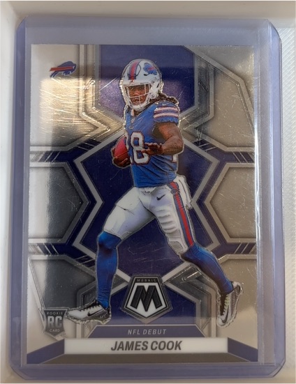 2022 Panini Mosaic #285 James Cook — front