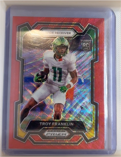 2024 Panini Prizm Draft Picks #119 Troy Franklin — front