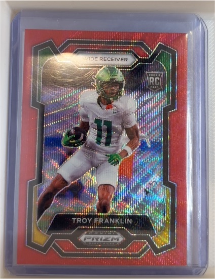 2024 Panini Prizm Draft Picks #119 Troy Franklin — front