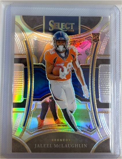 2023 Panini Select #Jaleel McLaughlin Rookie Card — front
