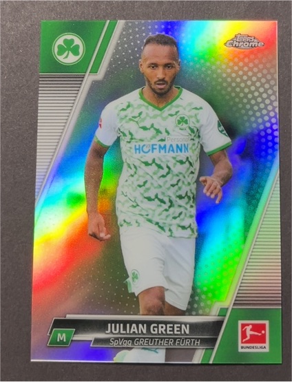 2021-22 Topps Chrome Bundesliga #47 Julian Green — front