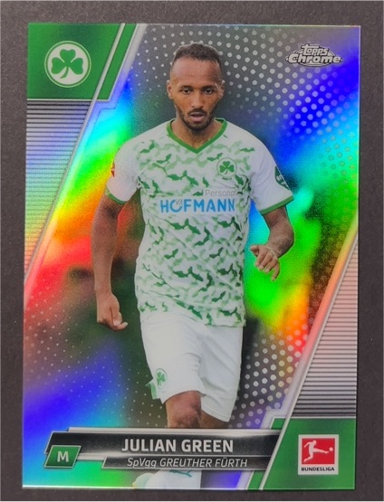 2021-22 Topps Chrome Bundesliga #47 Julian Green — front