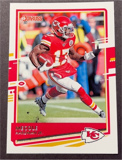 2020 Donruss #8 Mecole Hardman Jr. — front