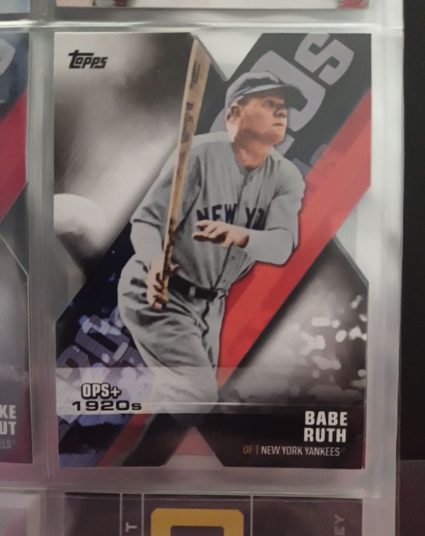 2020 Topps Chrome Decade of Dominance Die Cut #DOD-15 Babe Ruth — front
