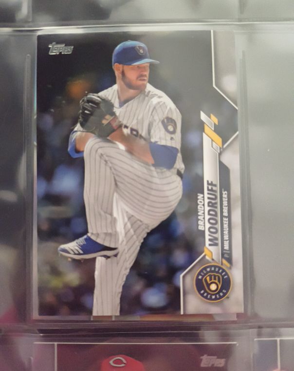 2020 Topps #32 Brandon Woodruff — front