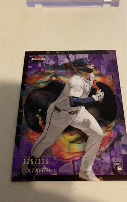 2024 Topps Finest #208 Colt Keith — front
