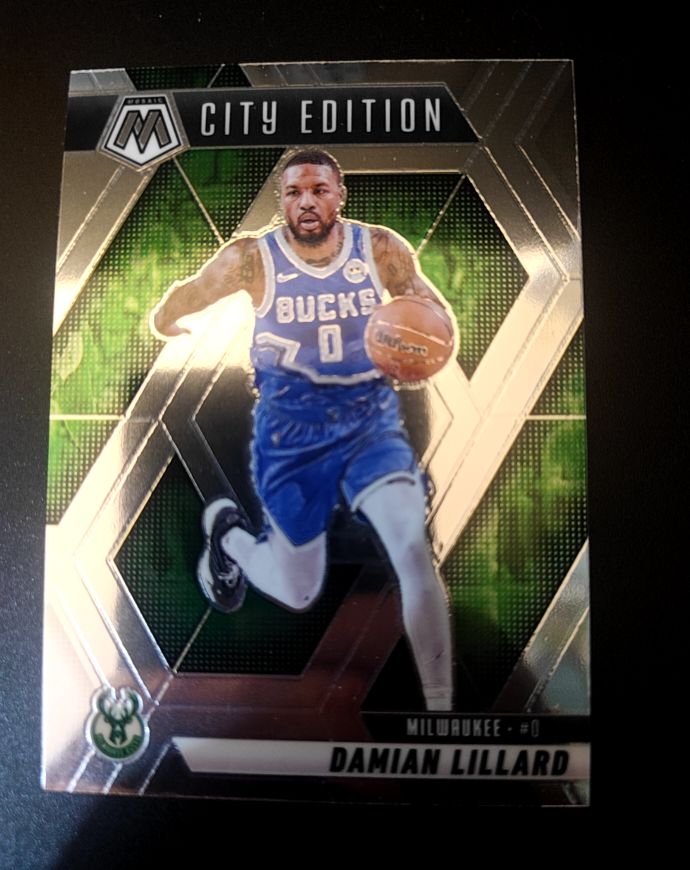 2024-25 Panini Mosaic City Edition #285 Damian Lillard — front