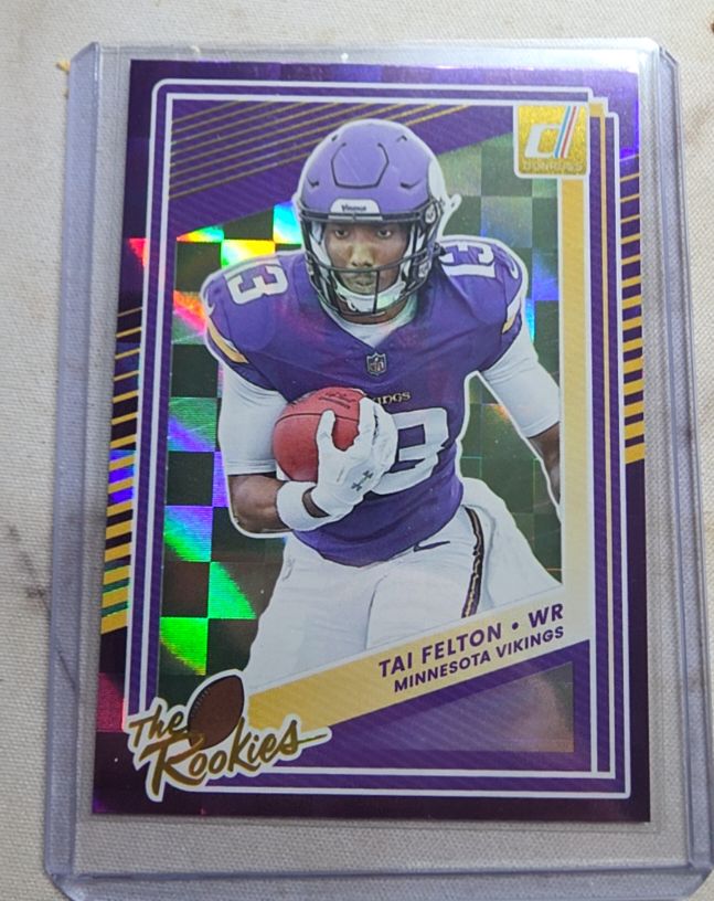 2025 Panini Donruss The Rookies #39 Tai Felton — front