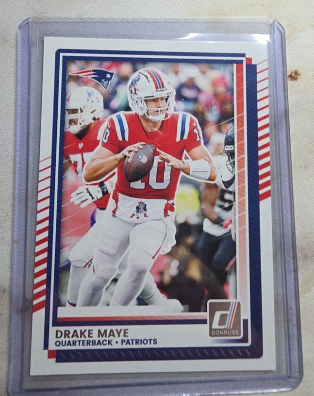 2025 Panini Donruss #58 Drake Maye — front