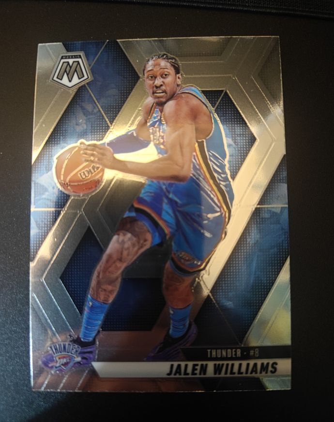 2024-25 Panini Mosaic #150 Jalen Williams — front