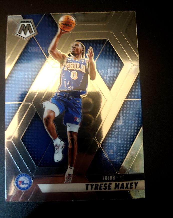 2024-25 Panini Mosaic #0 Tyrese Maxey — front