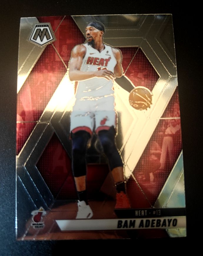 2024-25 Panini Mosaic #13 Bam Adebayo — front