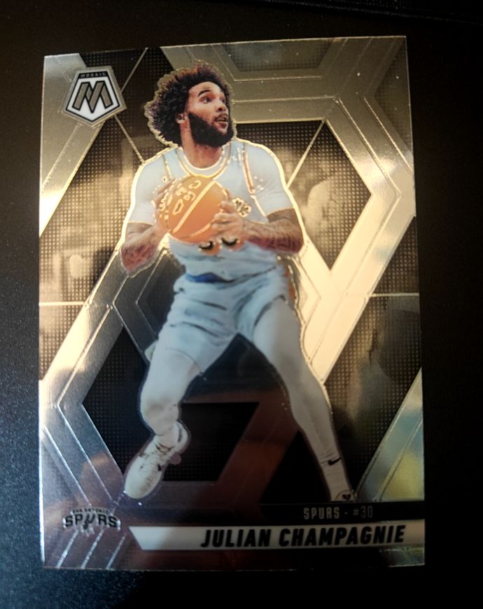 2024-25 Panini Mosaic #109 Julian Champagnie — front