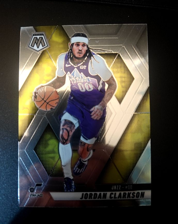2024-25 Panini Mosaic #149 Jordan Clarkson — front