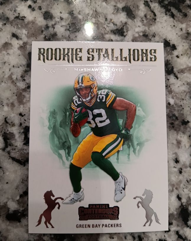 2024 Panini Contenders #24 Marshawn Lloyd Rookie Stallions — front