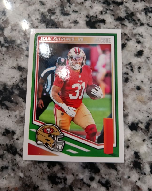 2025 Panini Score #259 Isaac Guerendo — front