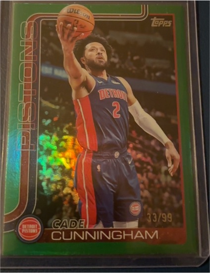 2025-26 Topps #40 Cade Cunningham — front
