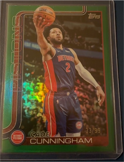 2025-26 Topps #40 Cade Cunningham — front