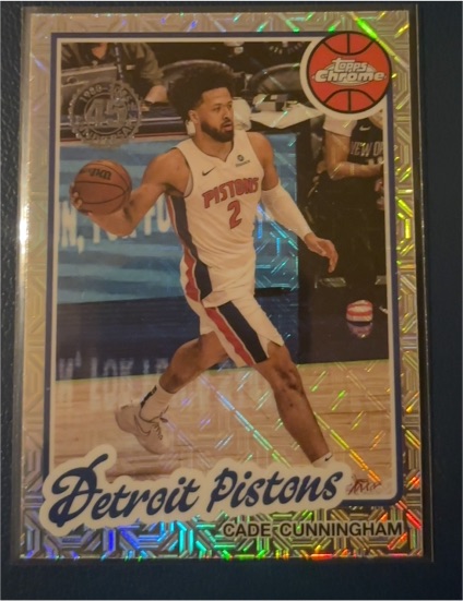 2025-26 Topps Chrome 1980-81 #TC-CC Cade Cunningham — front