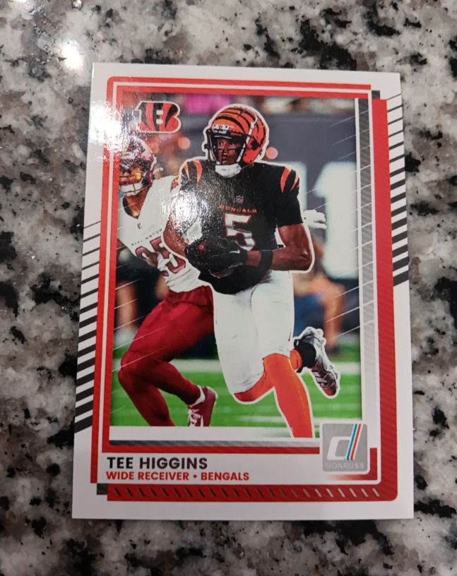 2025 Donruss #5 Tee Higgins — front