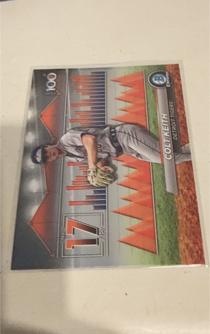 2024 Bowman Scouts Top 100 #BTP-17 Colt Keith — front