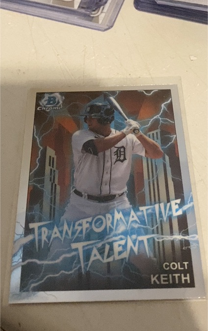 2023 Bowman Chrome #TT-11 Colt Keith — front