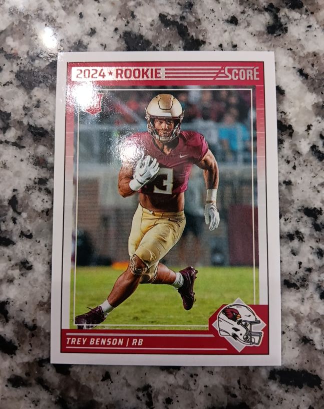 2024 Panini Score #354 Trey Benson — front