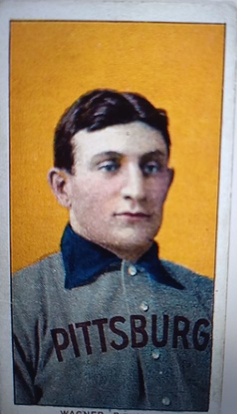 1909 T206 #280 Honus Wagner — front