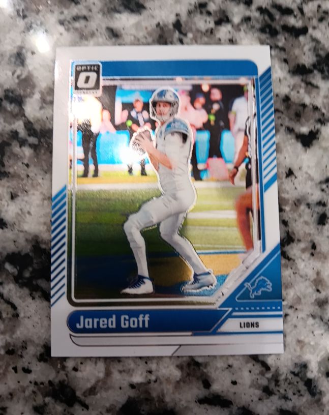 2024 Panini Donruss Optic #63 Jared Goff — front