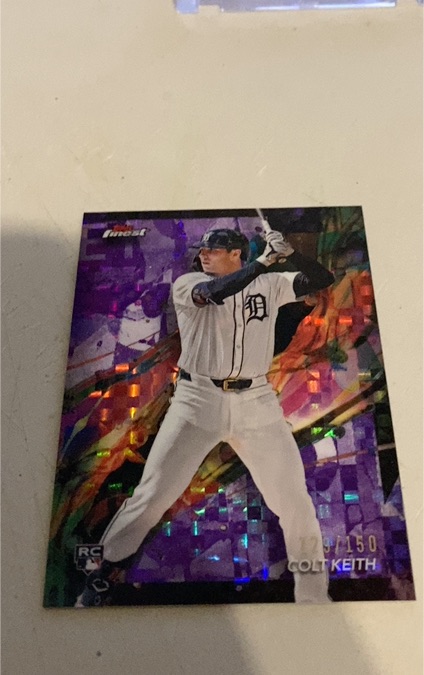 2024 Topps Finest #38 Colt Keith — front
