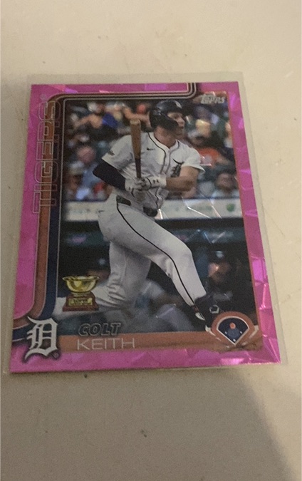 2025 Topps Series 1 #180 Colt Keith — front