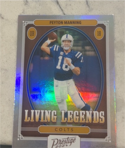 2024 Panini Prestige Living Legends #LL-PMG Peyton Manning — front