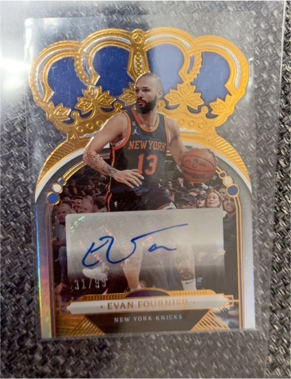 2022-23 Panini Crown Royale #CA-EF Evan Fournier — front
